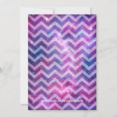 スリーポバウォーターカラー銀河系アンドスターズ 招待状 (裏面)