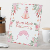 スリーポバースランバーパーティーガールピンクテペ誕生日 台座サイン (インサイチュ)