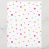 スリーポバースランバーパーティーゲーム紙ドール切り出し 招待状 (裏面)