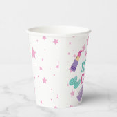 スリーポバースランバーパーティーピンクパープルトゥイーン紙pl 紙コップ (右)