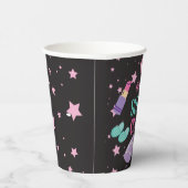 スリーポバースランバーパーティーピンクパープルトゥイーン紙pl 紙コップ (右)