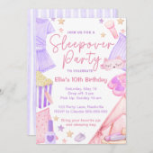 スリーポバースランバーパーティー誕生日招待状 招待状 (正面/裏面)