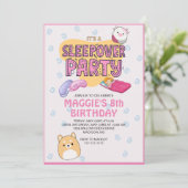 スリーポバーバースデーパーティー 招待状 (スタンド正面)