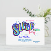スリーポバーバースデーパーティー 招待状 (スタンド正面)