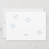 スリーポバーバースデーパーティー 招待状 (裏面)