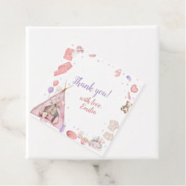 スリーポバーパジャマバースデーパーティー フェイバータグ