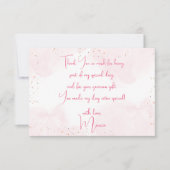 スリーポバーパジャマ子供の誕生日パーティー サンキューカード (正面)