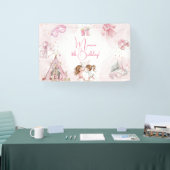 スリーポバーパジャマ子供の誕生日パーティー 横断幕 (トレードショー)