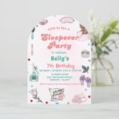 スリーポバー誕生日パンパーパーティー誕生日 招待状 (スタンド正面)