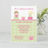 スリーポーバーパーティの招待状 招待状 (スタンド正面)