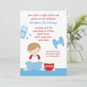 スリーポーバーパーティの招待状 招待状 (スタンド正面)