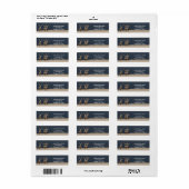 スリーミュールディアバックス差出人住所ラベル ラベル (フルシート)