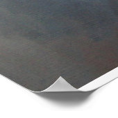 スリーメンズトランプ幾何学芸術アフターロックル ポスター (角)