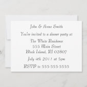 スリーメーおもしろいゼ 招待状 (裏面)