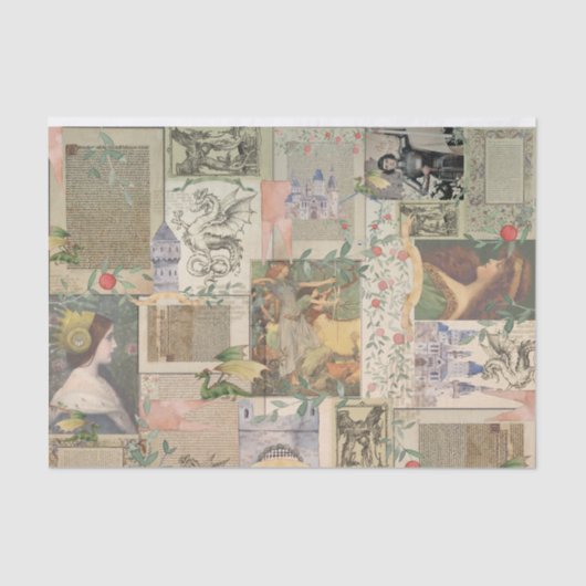 スリーユアオーブドラゴンティッシュペーパー 薄葉紙 (正面)