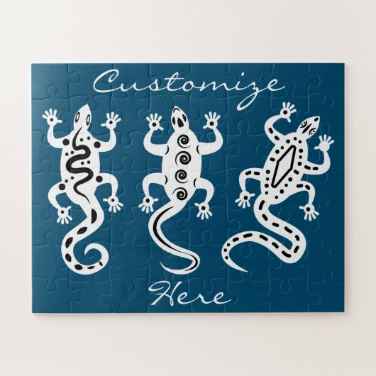 スリーリザードサンダー_コーブサウスウエストスタイル ジグソーパズル (横)