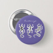 スリーリザードサンダー_コーブサウスウエストスタイル 缶バッジ (正面&裏面)