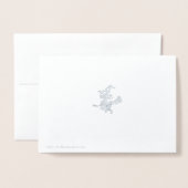 スリーリトルウィッチ誕生日カード 箔カード (裏面封筒付き)