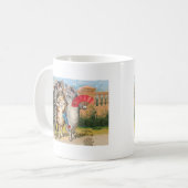 スリーリトルキッチンマザーグースイラストレーション コーヒーマグカップ (正面左)