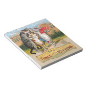 スリーリトルキッチンマザーグースイラストレーション ノートパッド (アングル)