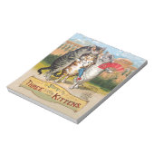 スリーリトルキッチンマザーグースイラストレーション ノートパッド (回転)