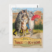 スリーリトルキッチンマザーグースイラストレーション ポストカード (正面/裏面)