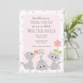 スリーリトルキテンス招待状 招待状 (スタンド正面)