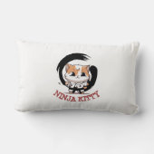 スリーリトル忍者猫ちゃん ランバークッション (裏面)