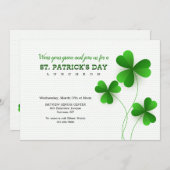 スリーリーフクローバーズ招待状 招待状 (正面/裏面)