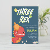 スリーレックスディノ子供の誕生日 招待状 (スタンド正面)