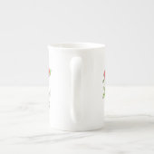 スリーレッドローゼブーケ |ボーン中国マグカップ ボーンチャイナマグカップ (裏面)