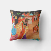 スリーワイズメンズクリスマスホリデー クッション (裏面)