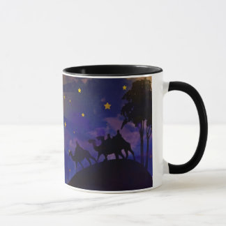 スリーワイズメンズ&クリスマススターコーヒーマグ マグカップ