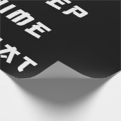 スリー食べプアニメリピートマンガラバー ラッピングペーパー (角)