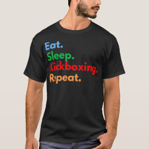 スリー食べプキックボクシングリピートトリブレンド Tシャツ
