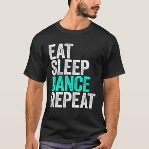 スリー食べプダンスリピートダンサー Tシャツ