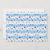 スリー・スピリット!ボーイズ ハロウィン 3歳 誕生日写真 招待状 (裏面)