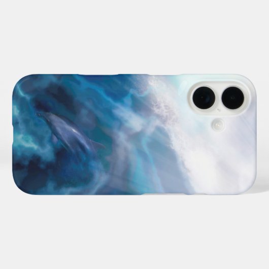 スリ遊ルを求めるイルカ#2 Case-Mate iPhoneケース (裏面 (横))