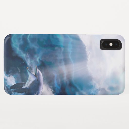 スリ遊ルを求めるイルカ Case-Mate iPhoneケース (裏面(横))