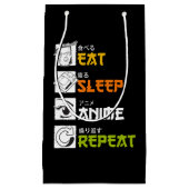 スリ食べープアニメリピートギフトアイディアコスプレイヤー スモールペーパーバッグ (正面)