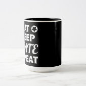 スリ食べープスケートの繰り返し、ローラーダービー ツートーンマグカップ (中央)