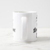 スリ食べープステイホームリピート ジャンボコーヒーマグカップ (裏面)