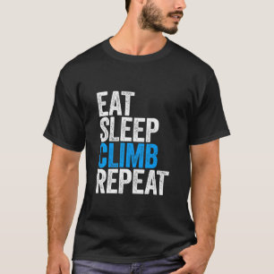スリ食べープ登山の繰り返し登山者Gif Tシャツ