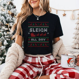 スリ―・オール・デイ・アガリ―・クリスマス Tシャツ