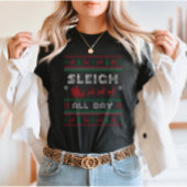 スリ―・オール・デイ・アガリ―・クリスマス Tシャツ
