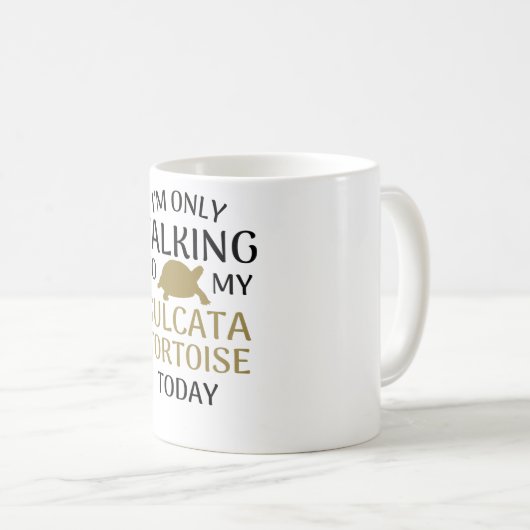 スルカタ亀の贈り物|スルカタ亀の恋人 コーヒーマグカップ (正面右)