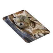 スルカタ亀顔クローズアップ マグネット (右側)