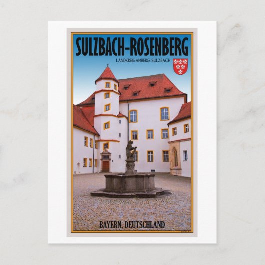 スルズバッハ – ローゼンベルグ – スルズバッハ城 ポストカード (正面)