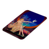 スルタナ　アラビアのスルタンの側室　1925 マグネット (左側)