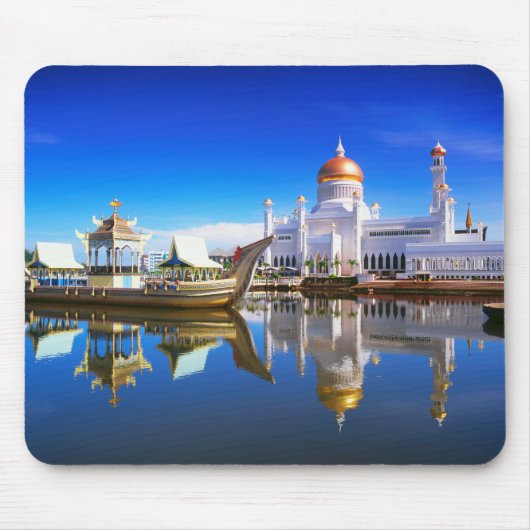 スルタンオマルアリサイフディエンモスク マウスパッド (正面)